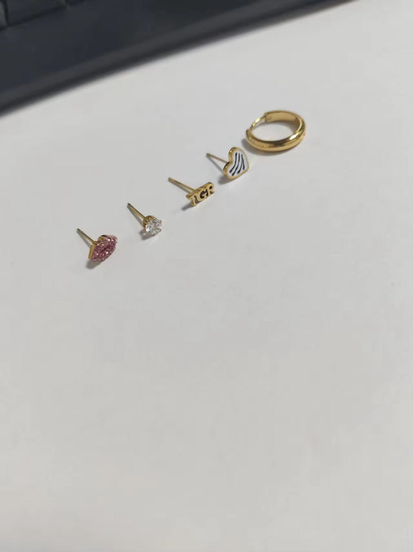 TGR EARRING STACK—PREORDER💋