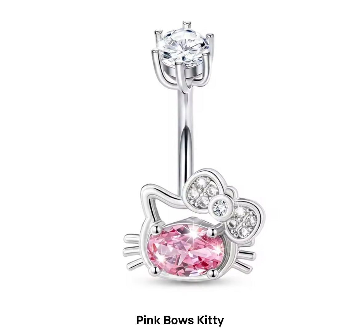 Hello Kitty Belly Button Rings